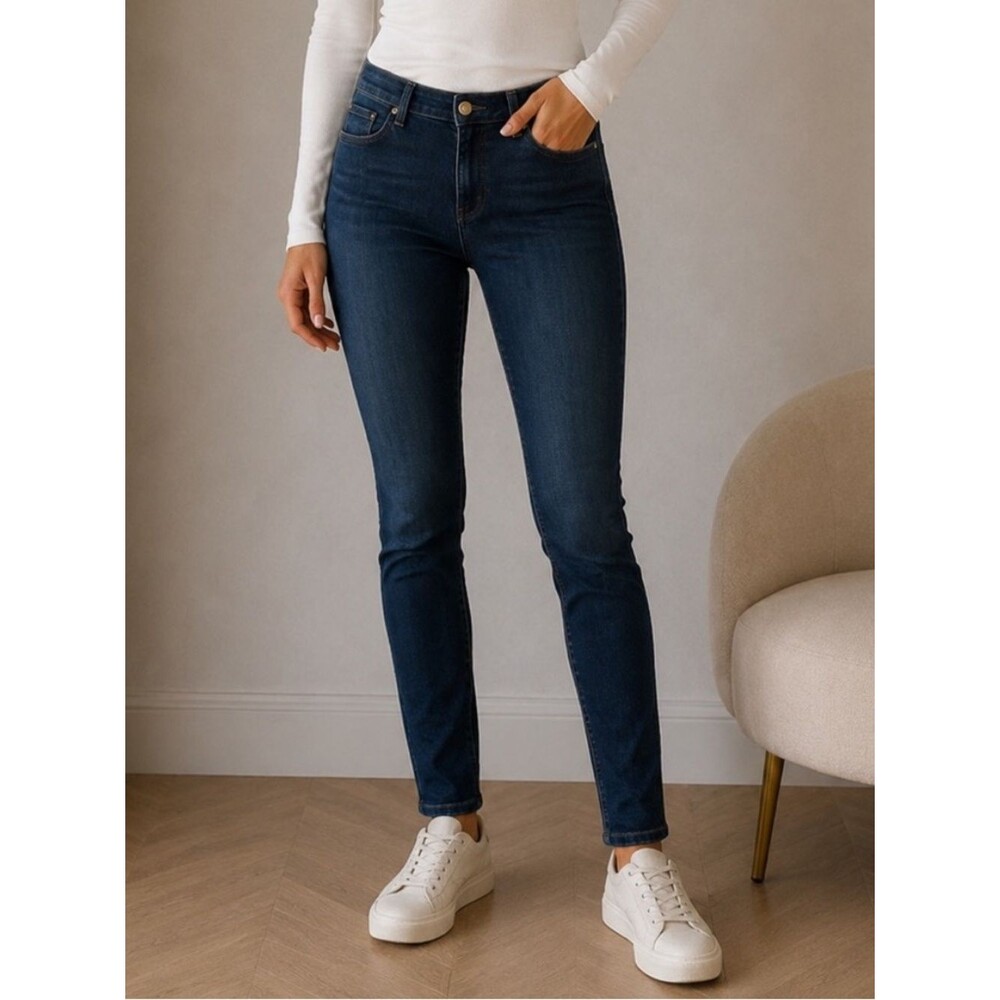 Michael Kors Women’s Skinny Jeans Dark Wash Stretch Denim Size 6